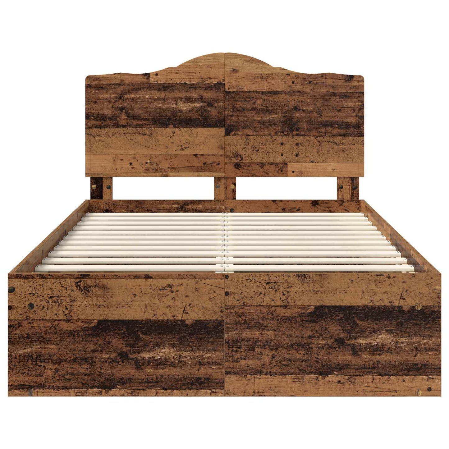 Struttura del letto Legno vecchio 120 x 190 cm Pino massello | homemem39