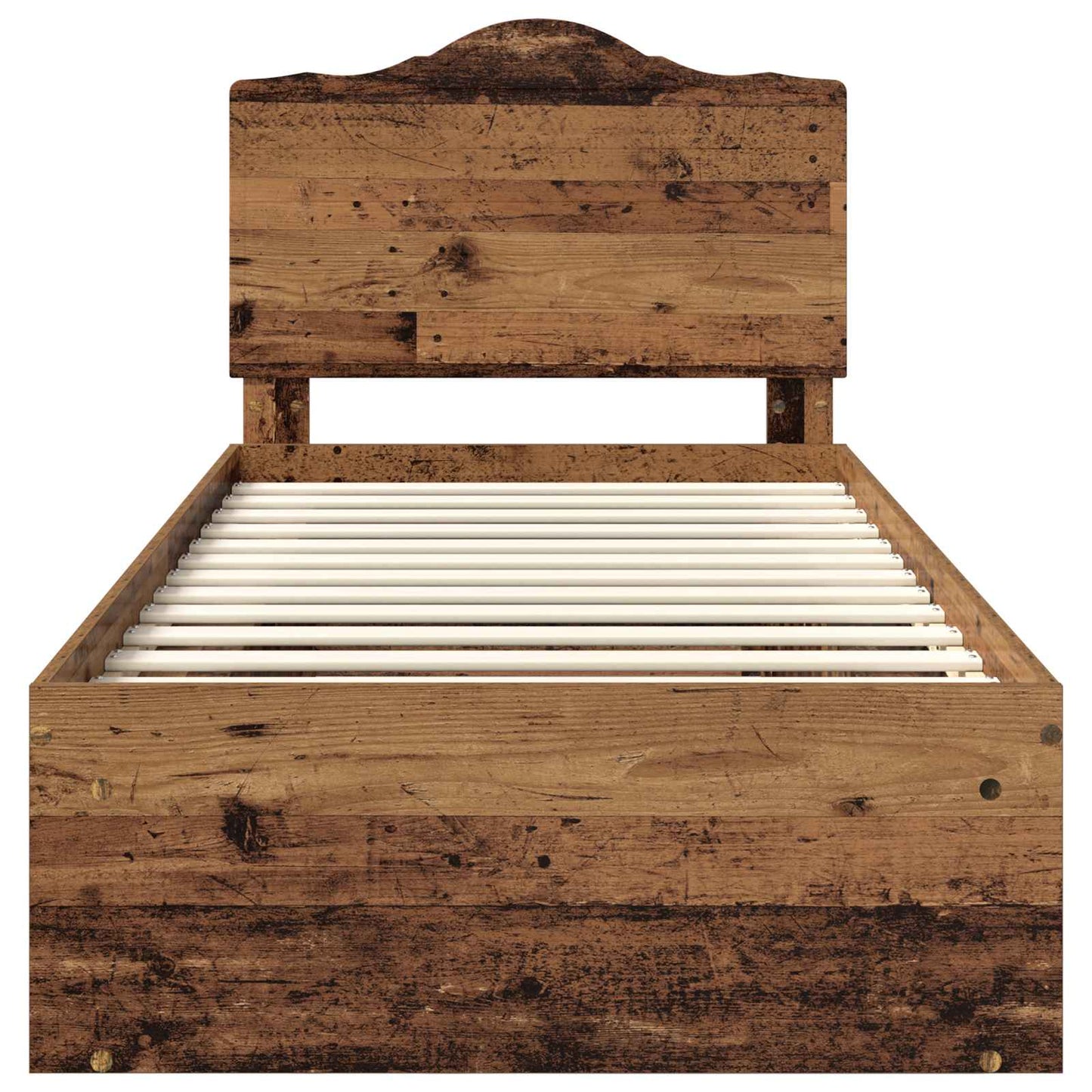 Struttura del letto Legno vecchio 90 x 200 cm Pino massello | homemem39