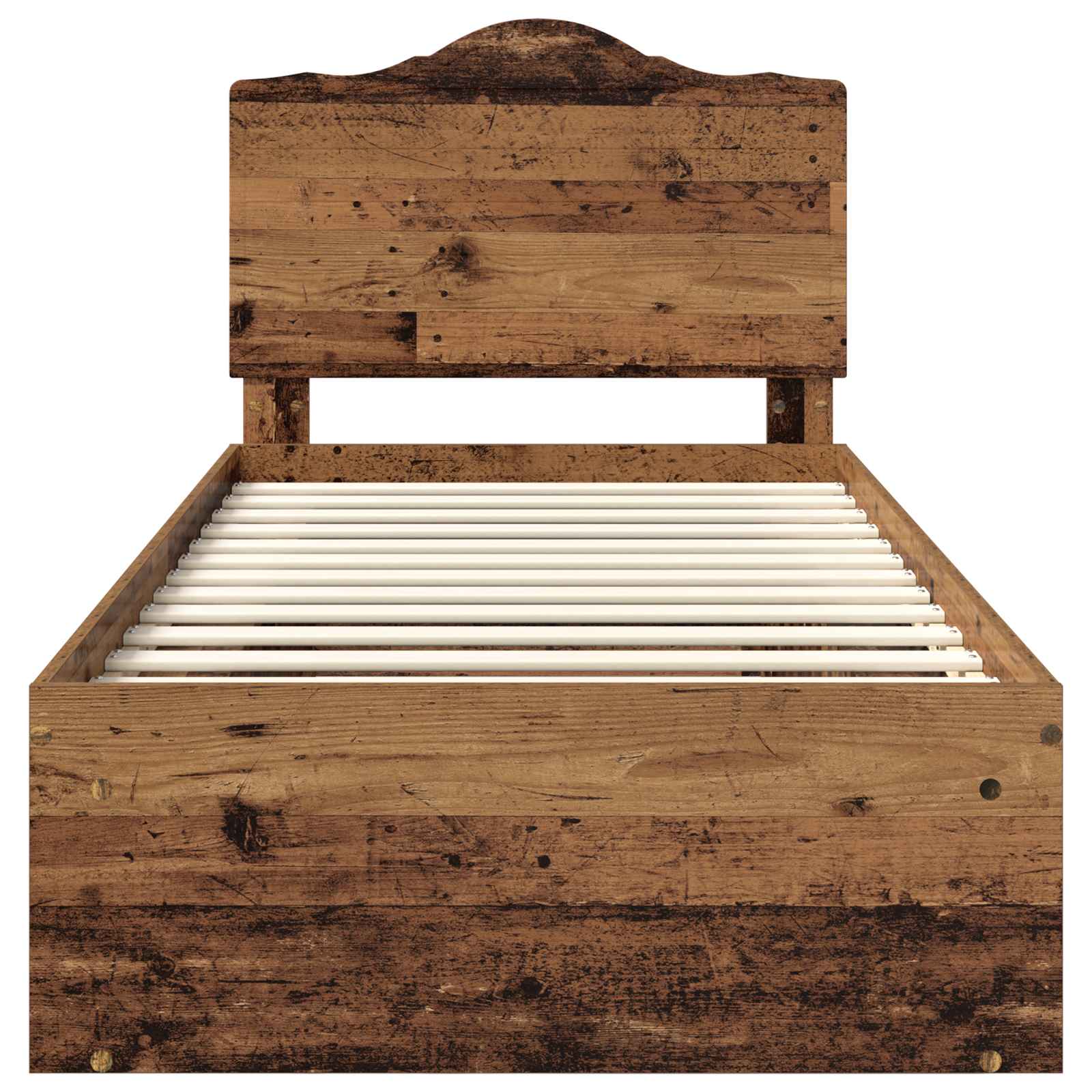 Struttura del letto Legno vecchio 90 x 200 cm Pino massello | homemem39