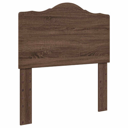 Struttura del letto Rovere Marrone 90 x 190 cm Pino massello | homemem39