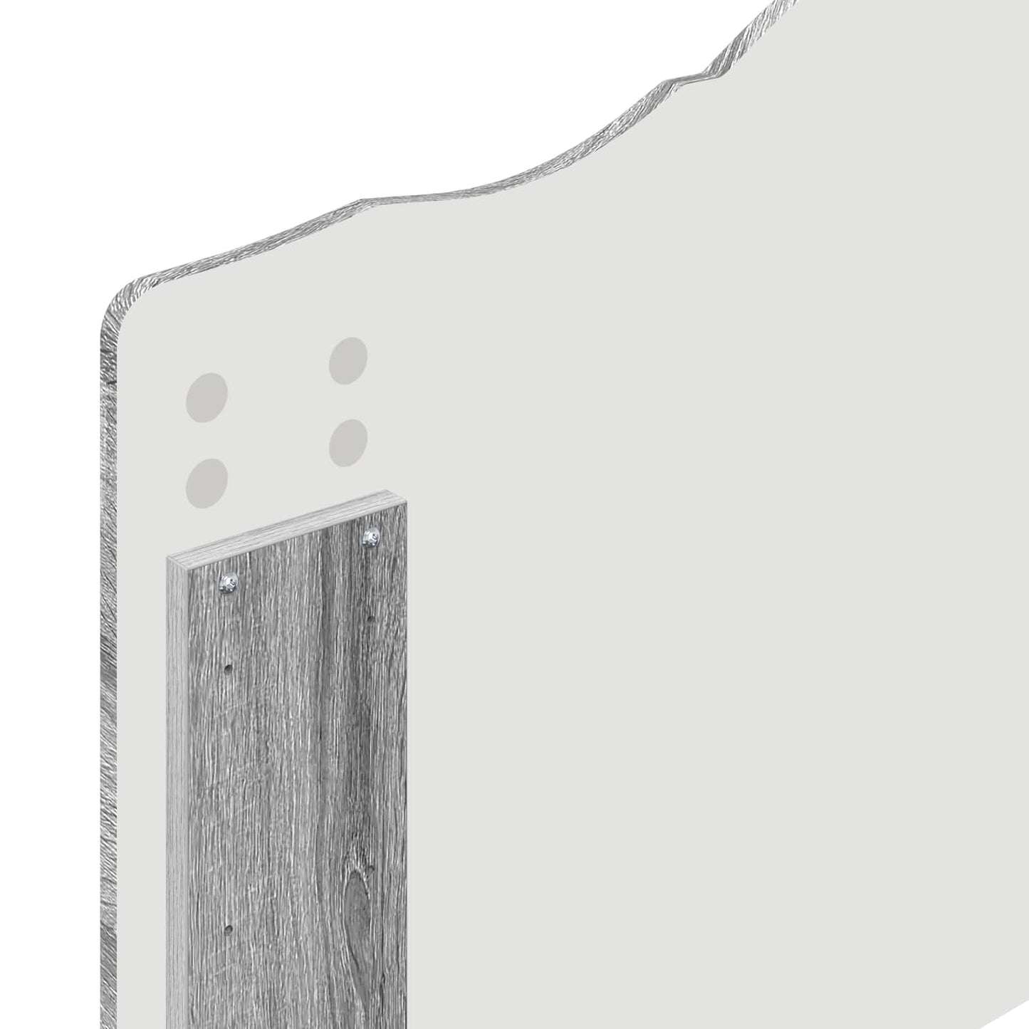 Struttura del letto Grigio Sonoma 75 x 190 cm Pino massello | homemem39