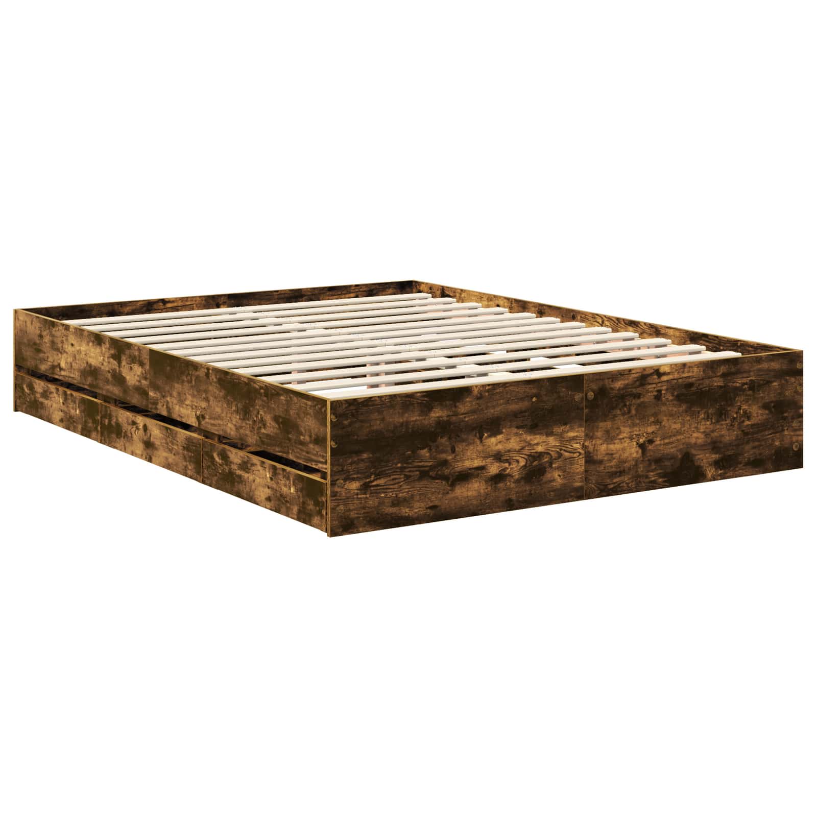 Struttura del letto Quercia Affumicata 150 x 200 cm | homemem39