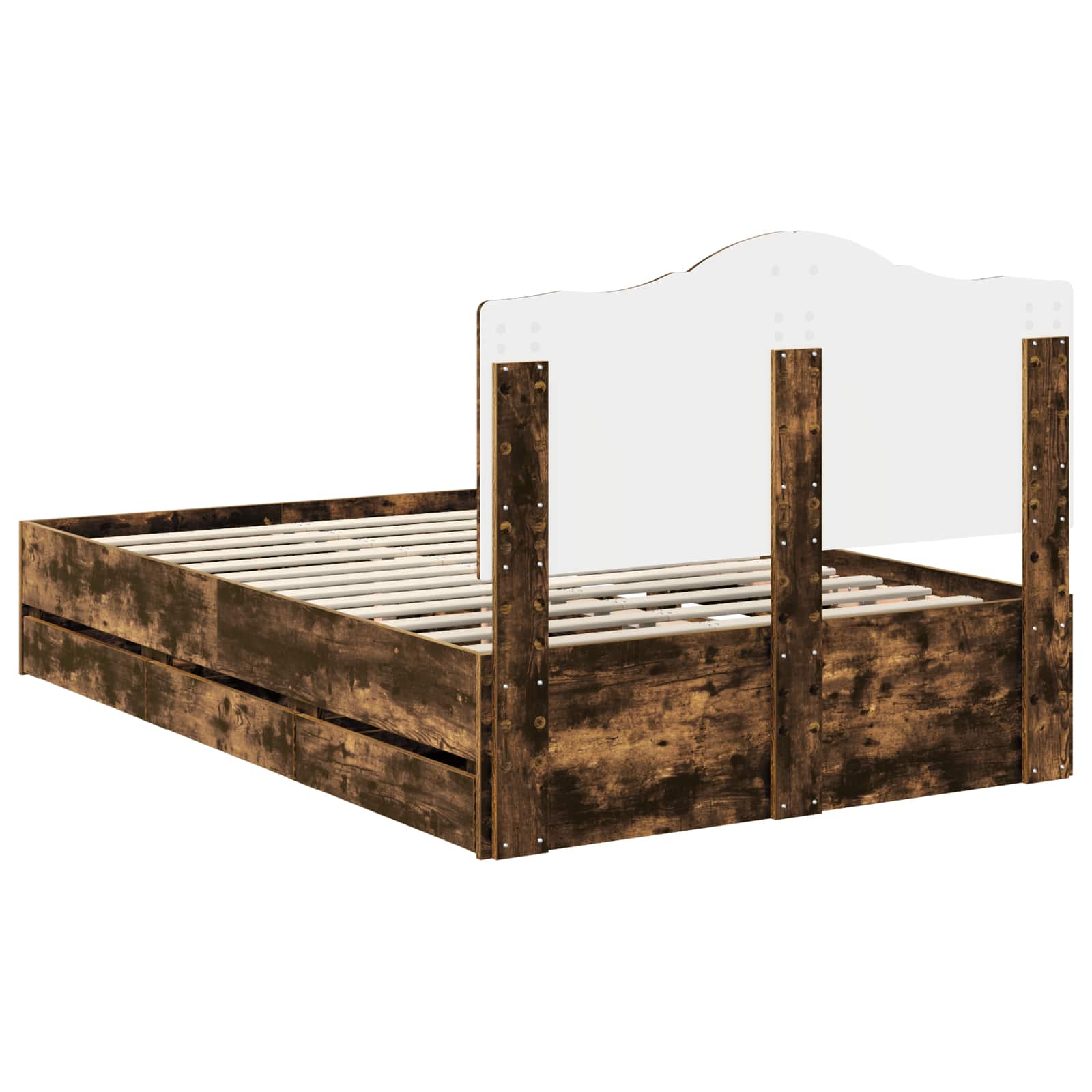 Struttura del letto Quercia Affumicata 120 x 190 cm | homemem39
