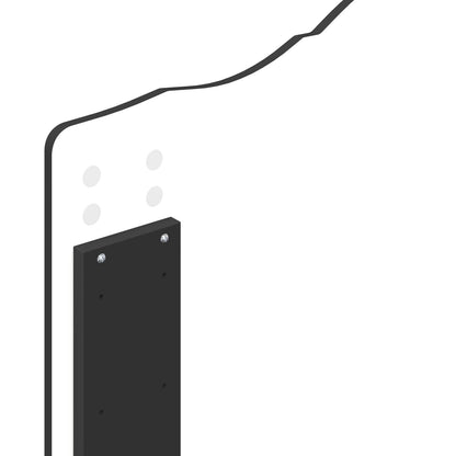 Struttura del letto Nero 90 x 190 cm Legno Ingegnerizzato