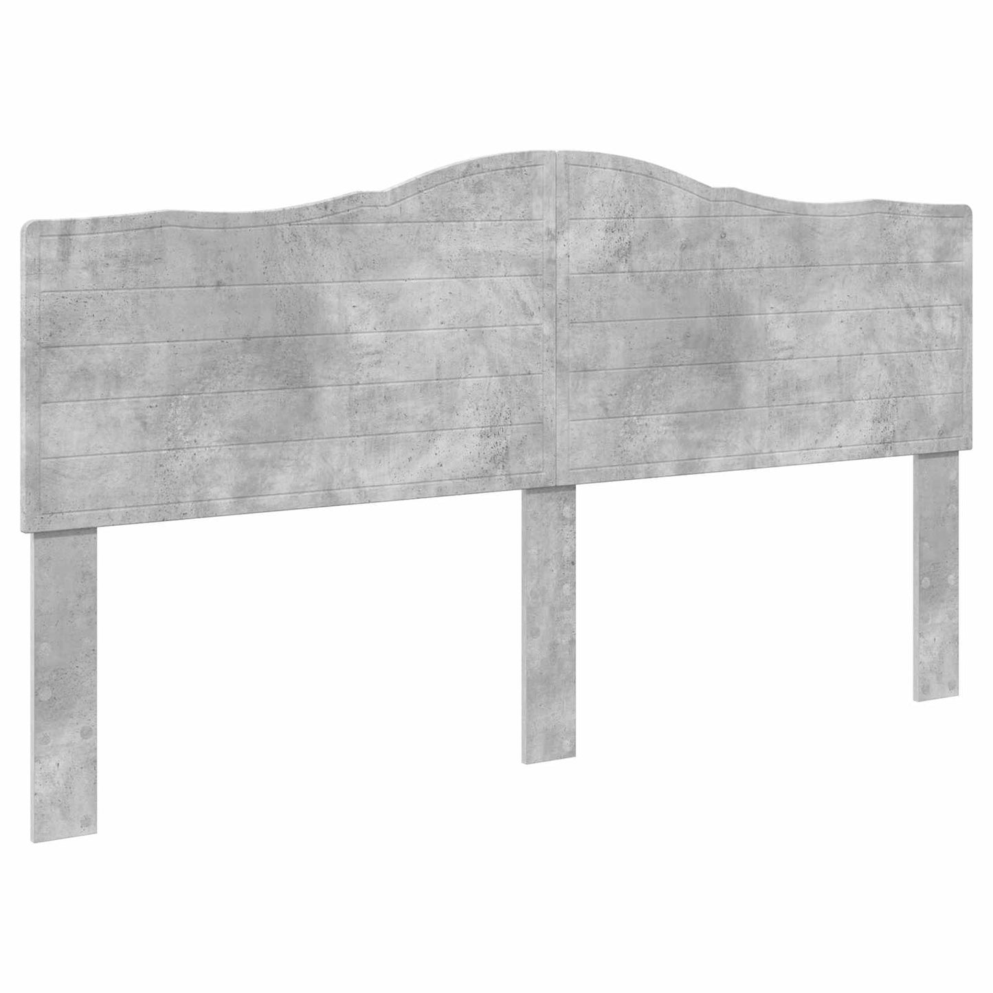 Letto con Contenitore con testiera Grigio cemento 200 x 200 cm | homemem39