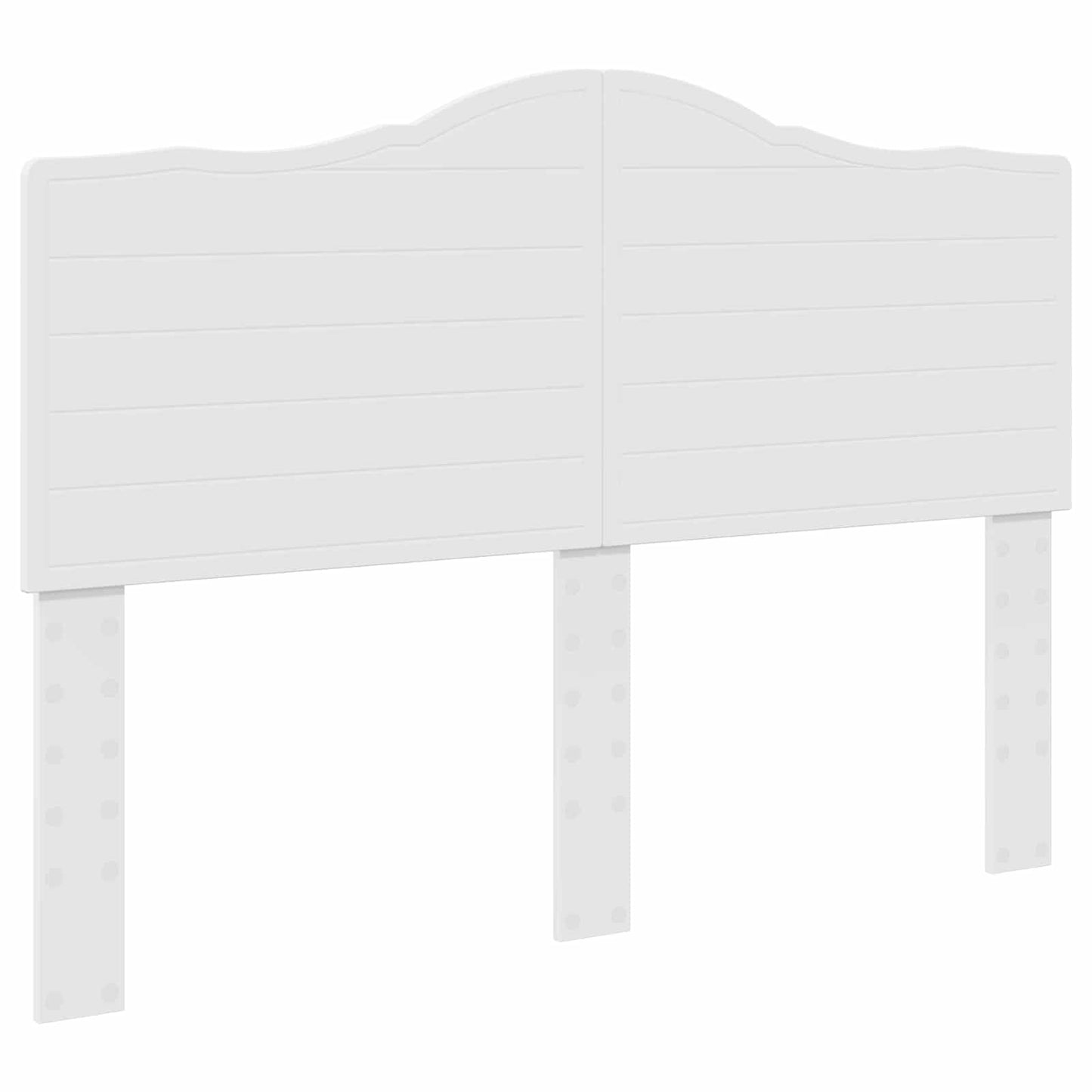Struttura del letto Bianco 140 x 190 cm Legno multistrato | homemem39