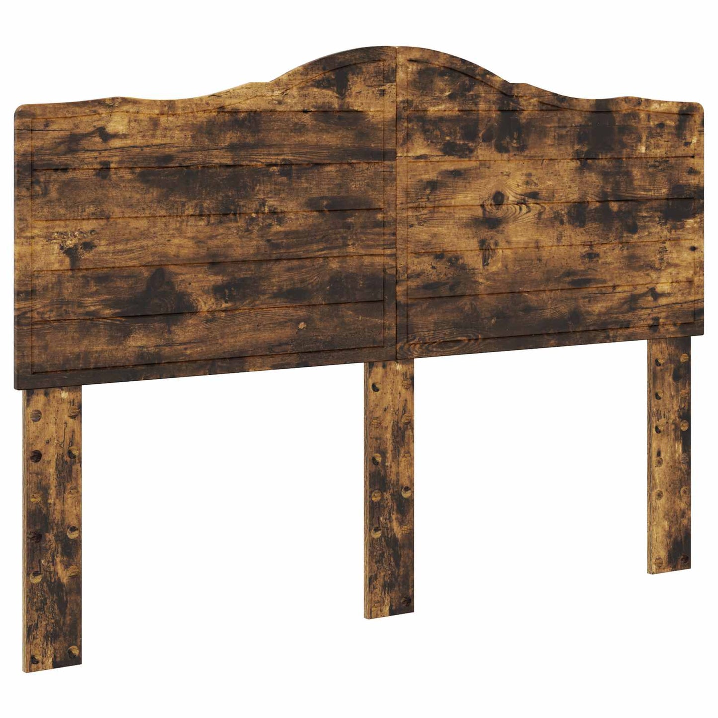 Struttura del letto Rovere fumé 140 x 190 cm Legno multistrato | homemem39