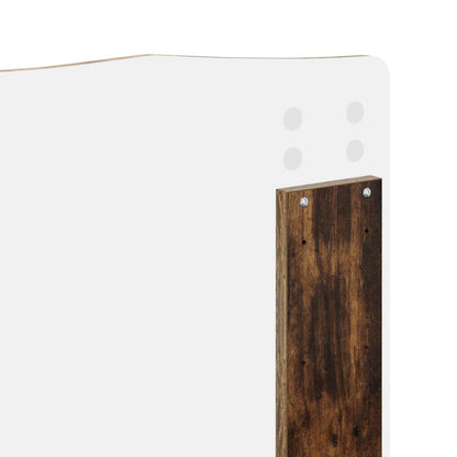 Struttura del letto Rovere fumé 120 x 200 cm Legno multistrato | homemem39