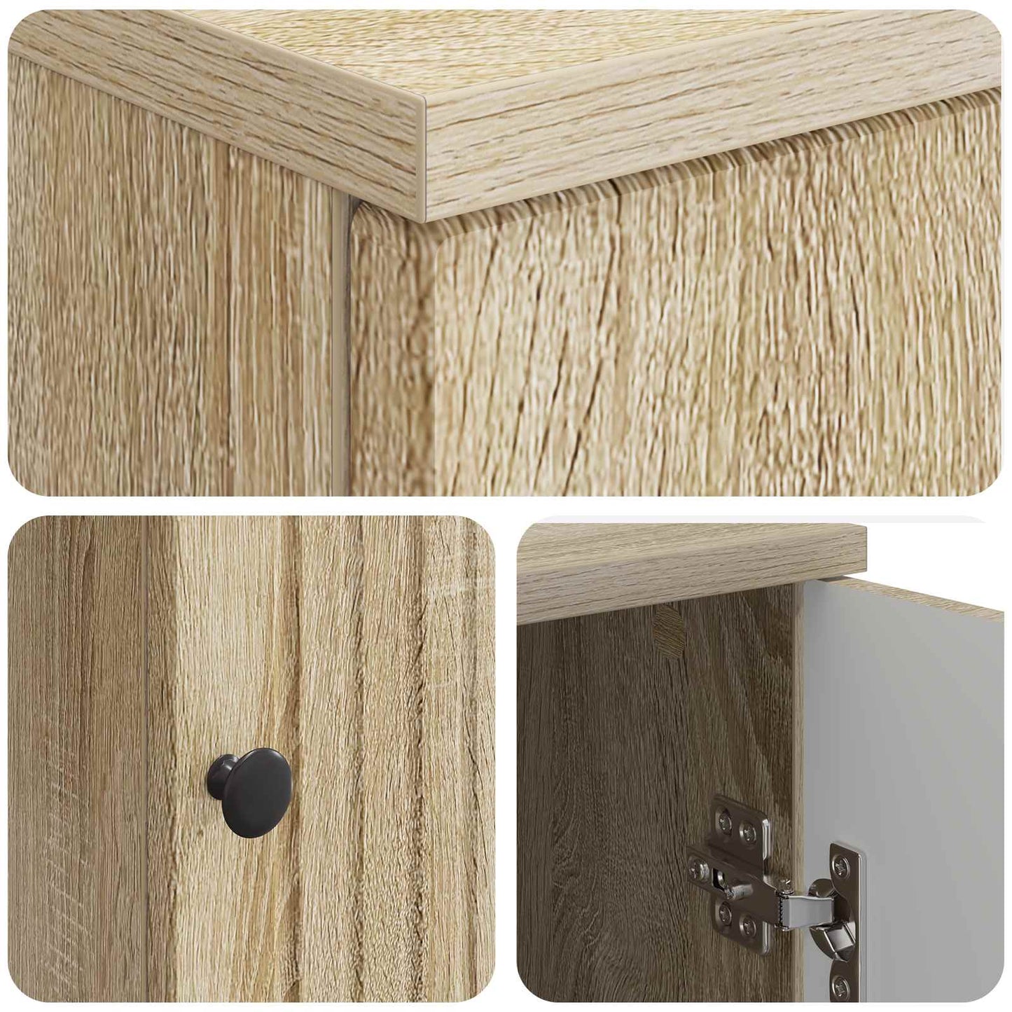 Scrivania Sonoma 142,5 x 50 x 75 cm Legno ingegnerizzato | homemem39