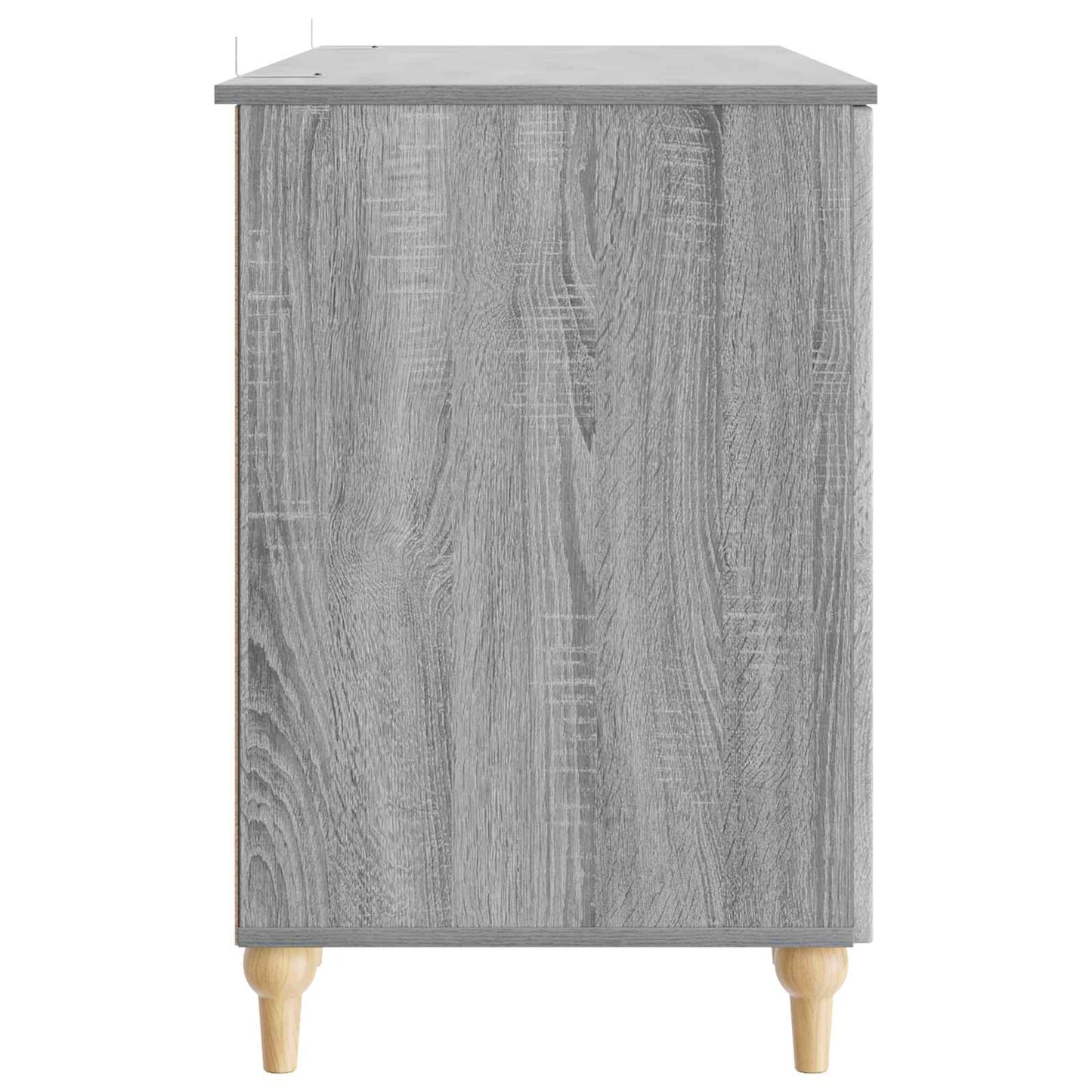Scrivania Grigio Sonoma 142,5 x 50 x 75 cm Legno ingegnerizzato | homemem39
