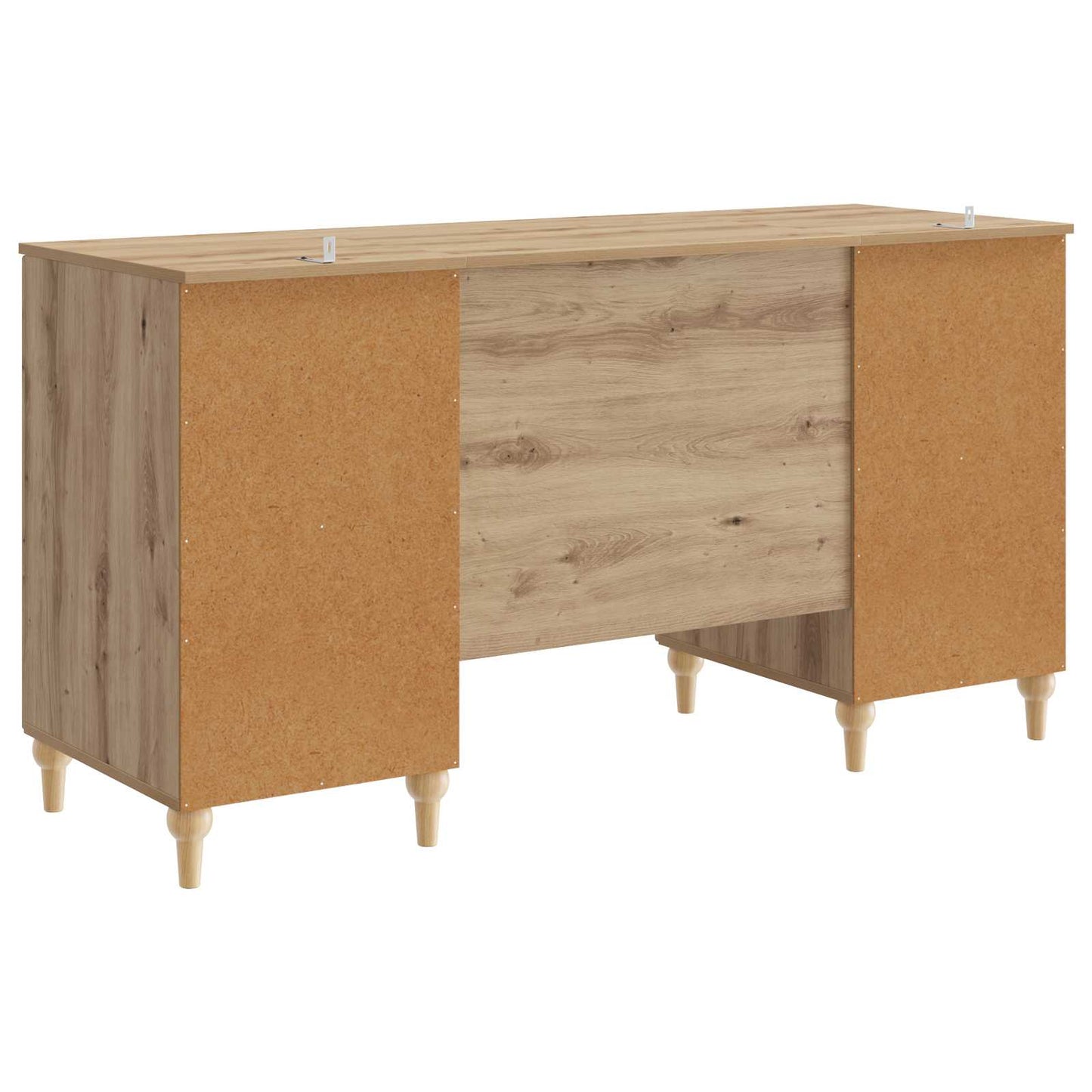 Scrivania Rovere Artigianale Legno ingegnerizzato