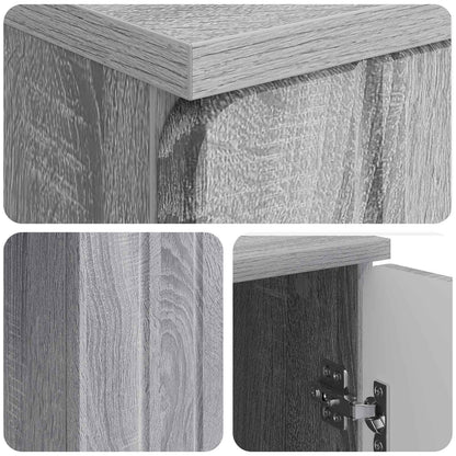 Scrivania Grigio Sonoma 142,5 x 50 x 75 cm Legno ingegnerizzato | homemem39
