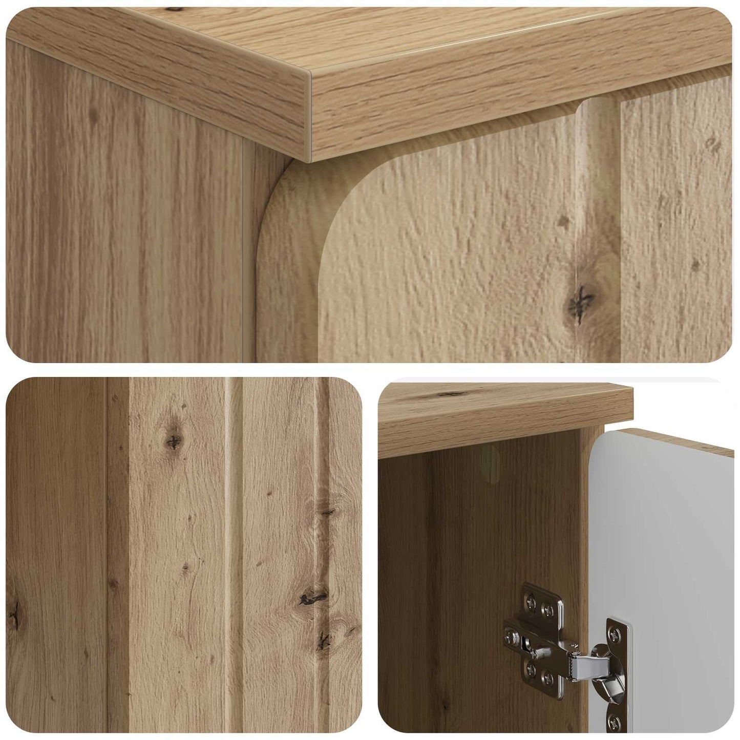 Scrivania Rovere Artigianale Legno ingegnerizzato - homemem39