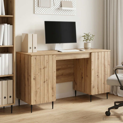 Scrivania Rovere Artigianale Legno ingegnerizzato - homemem39