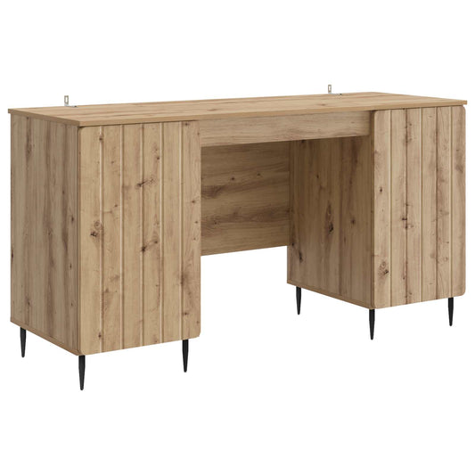 Scrivania con lo scaffale Rovere Artigianale 142,5 x 50 x 75 cm
