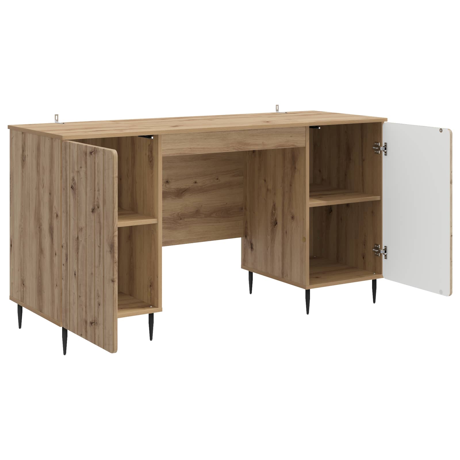 Scrivania Rovere Artigianale Legno ingegnerizzato - homemem39