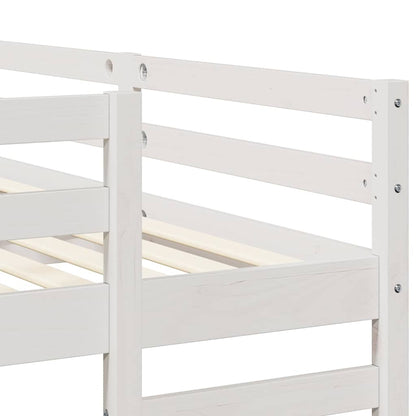 Struttura letto a castello triplo Bianco 160 x 200 cm | homemem39