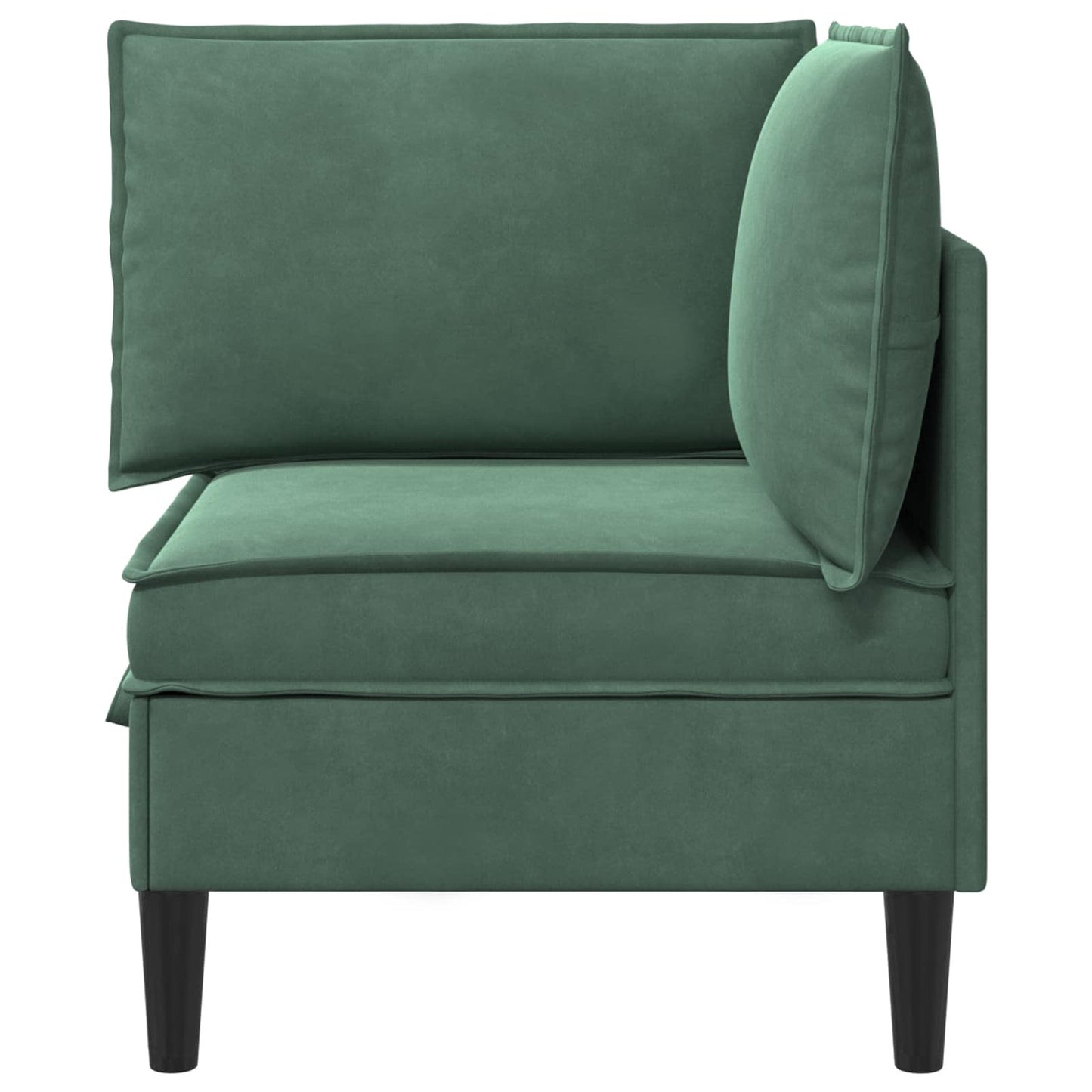Divano con Stoccaggio Verde Mare Velluto | homemem39