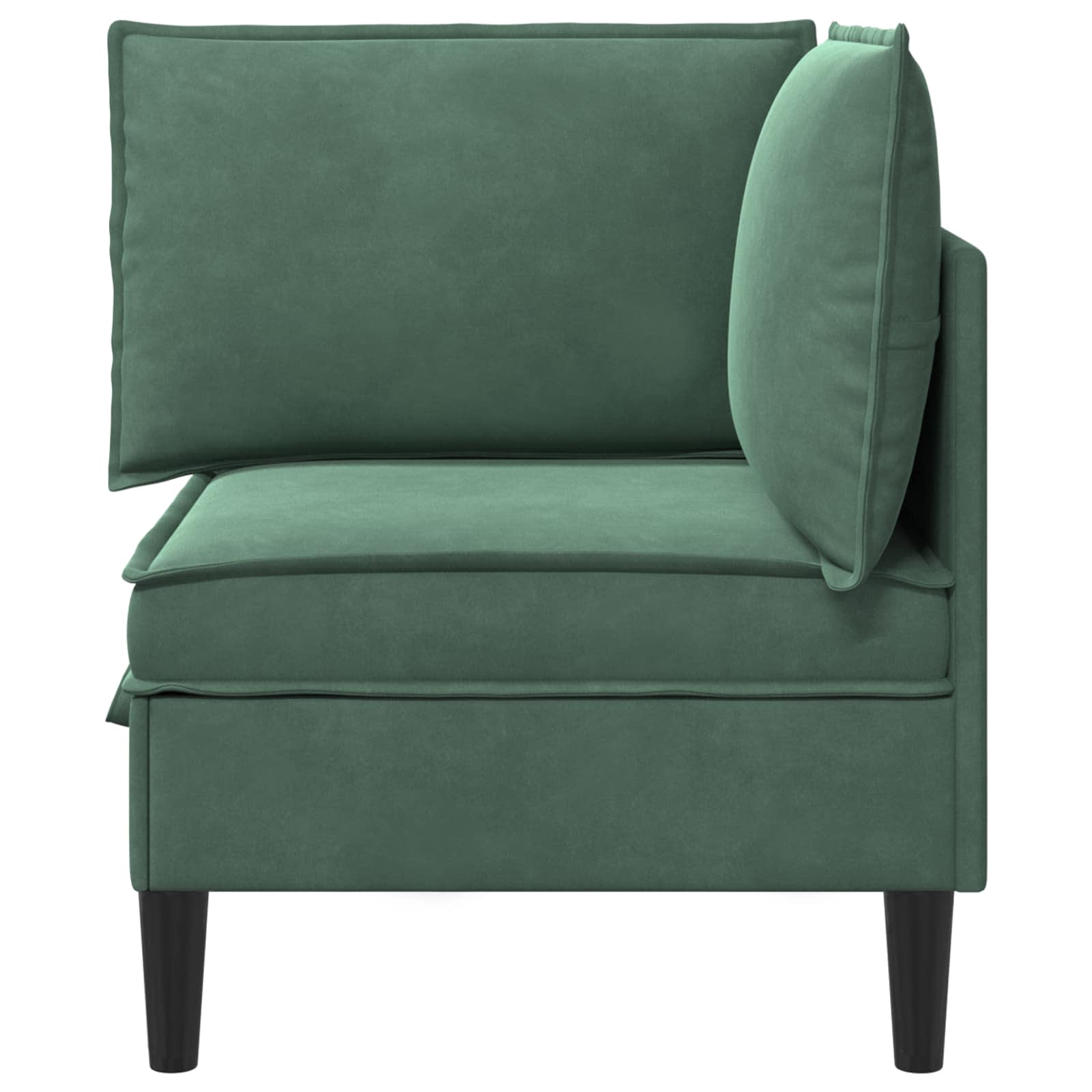 Divano con Stoccaggio Verde Mare Velluto | homemem39