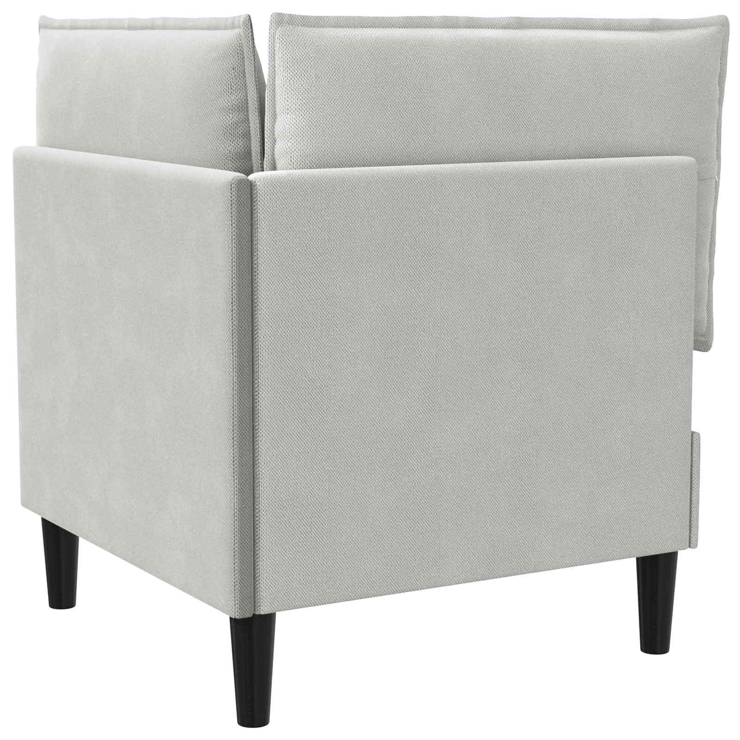 Divano Angolare con Storage Grigio chiaro Velluto
