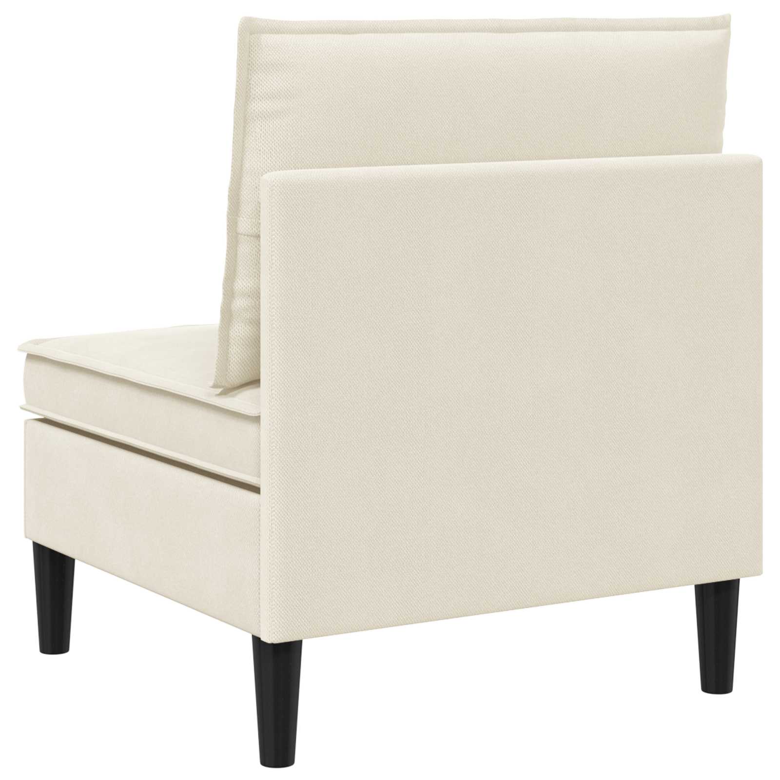 Divano Medio con Storage Crema Velluto | homemem39
