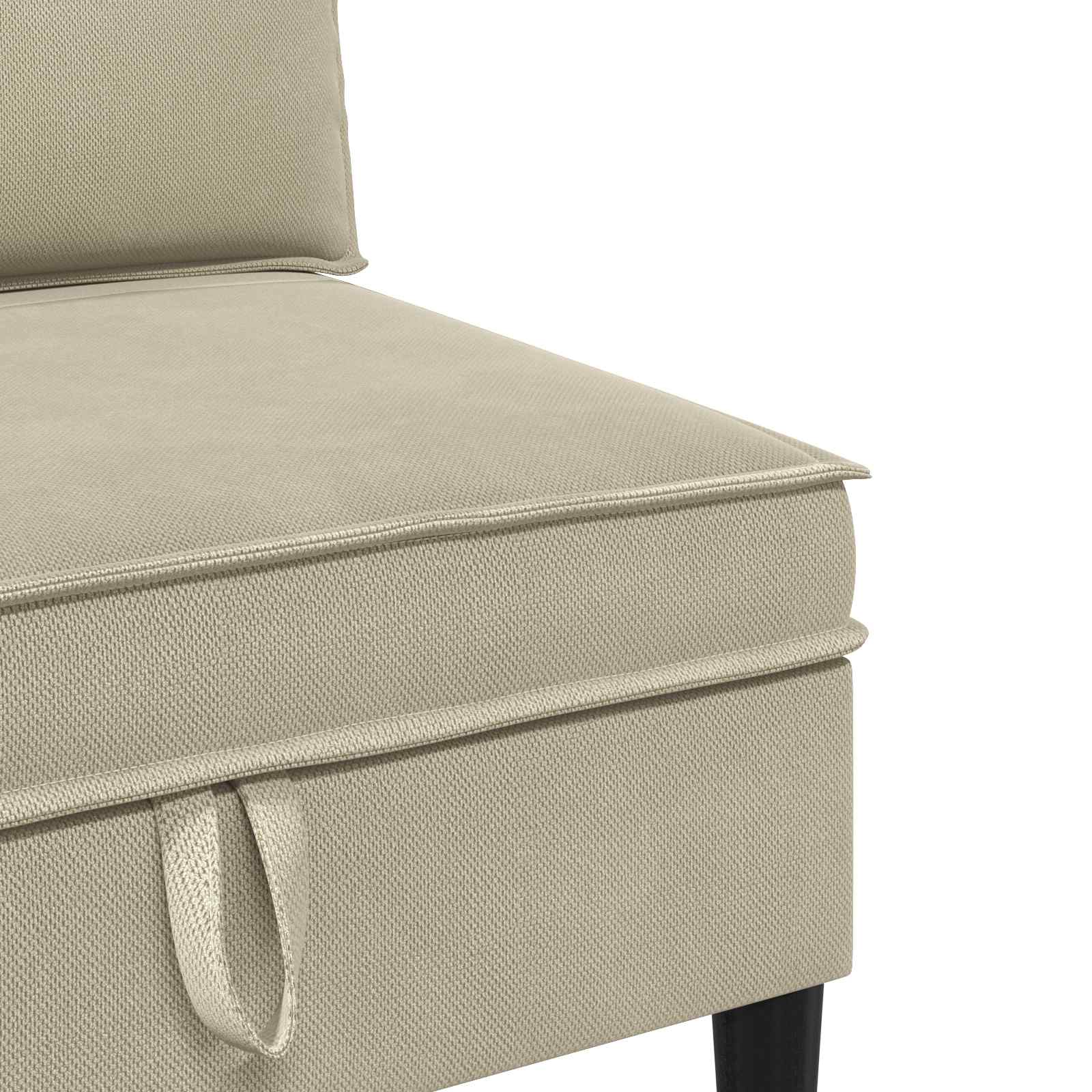 Divano Medio con Storage Sabbia Velluto | homemem39