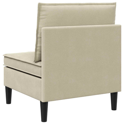 Divano Medio con Storage Sabbia Velluto | homemem39