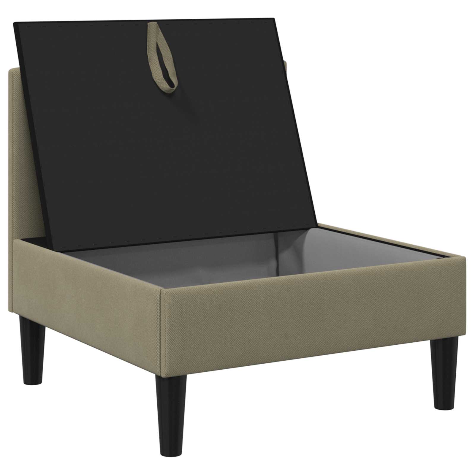 Divano Medio con Storage Cachi Velluto | homemem39