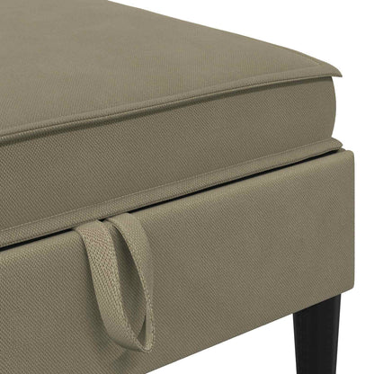 Pouf con Storage Cachi Velluto