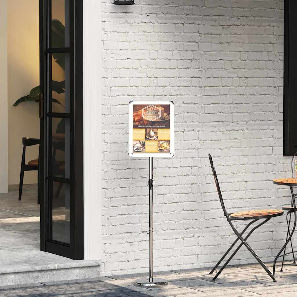 Espositori per Fiere Argento 25 x 25 x 125 cm Alluminio