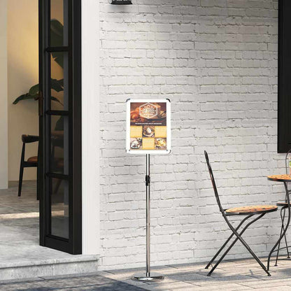 Espositori per Fiere Argento 25 x 25 x 125 cm Alluminio