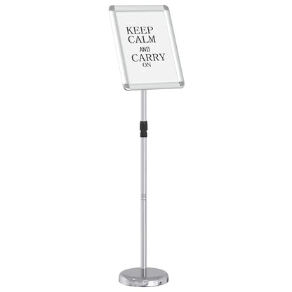 Espositori per Fiere Argento 25 x 25 x 125 cm Alluminio