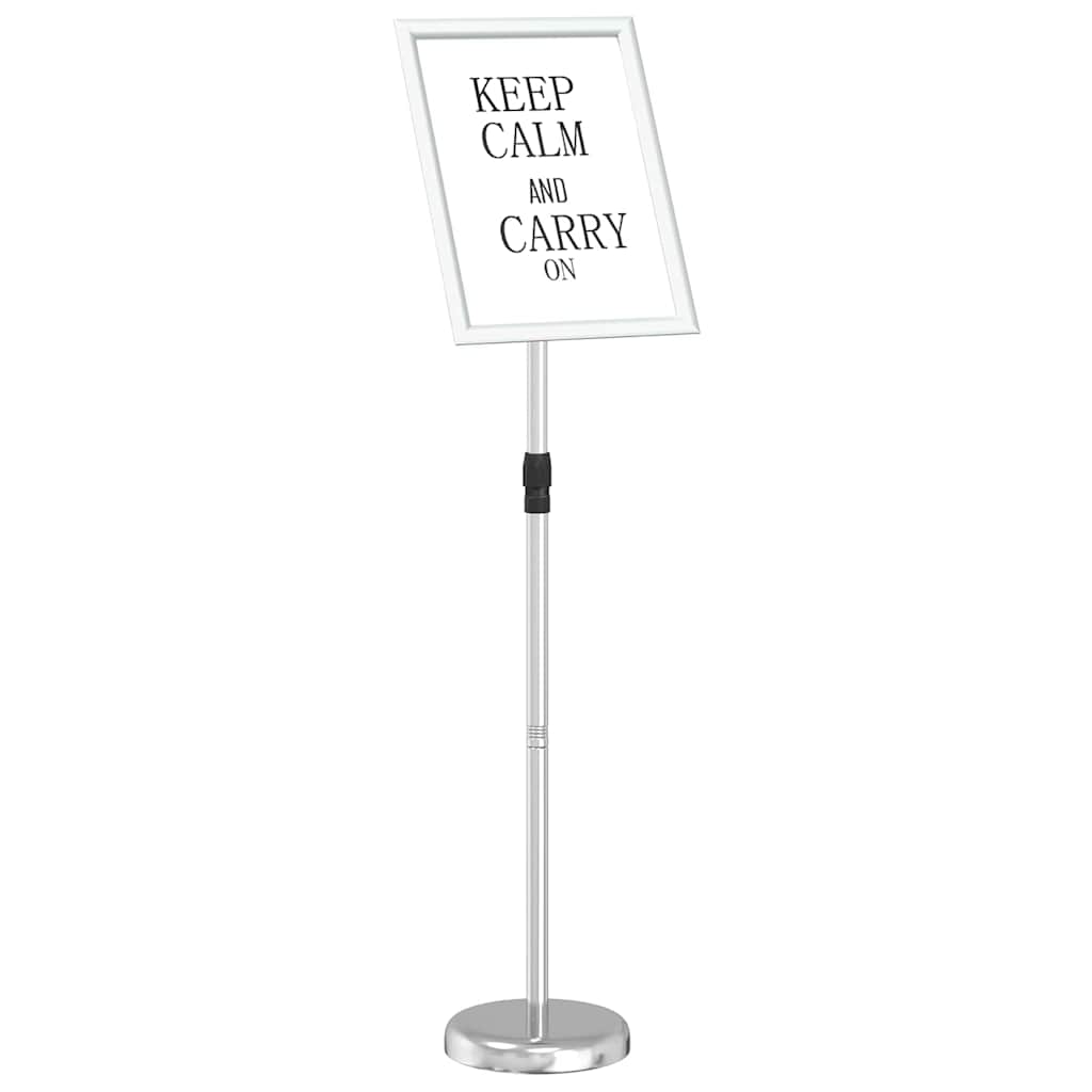 Espositori per Fiere Argento 25 x 25 x 125 cm Alluminio