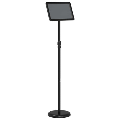 Espositori per Fiere Nero 25 x 25 x 125 cm Alluminio