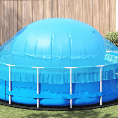 Cuscino invernale per piscina Blu Ø 310 x 180 cm PVC | homemem39