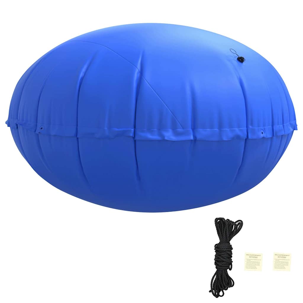 Cuscino invernale per piscina Blu Ø 310 x 180 cm PVC | homemem39