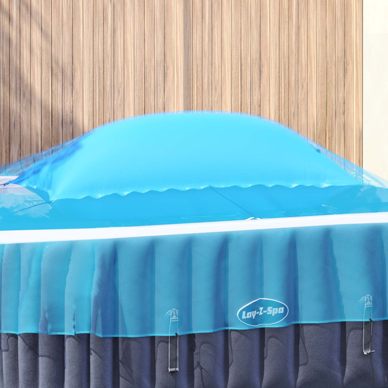 Cuscino invernale per piscina Blu 460 x 230 x 160 cm PVC | homemem39