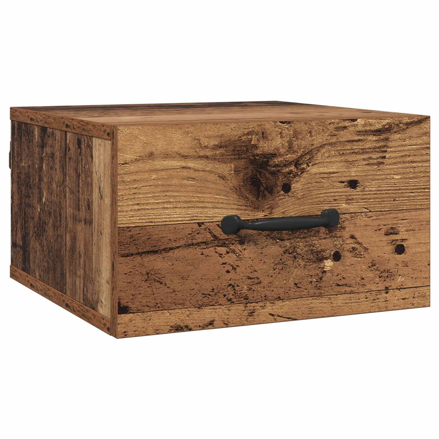 Armadio da Notte con cassetto Legno vecchio 35 x 35 x 20 cm | homemem39