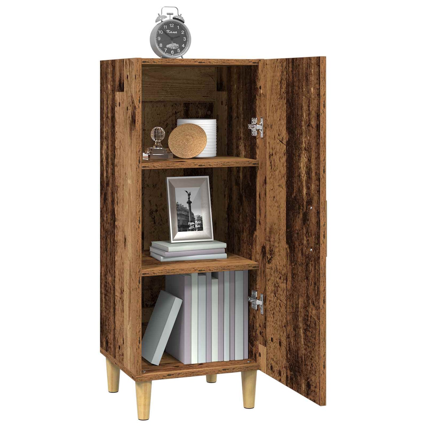 Credenza Legno vecchio 34,5 x 34 x 90 cm Legno multistrato | homemem39