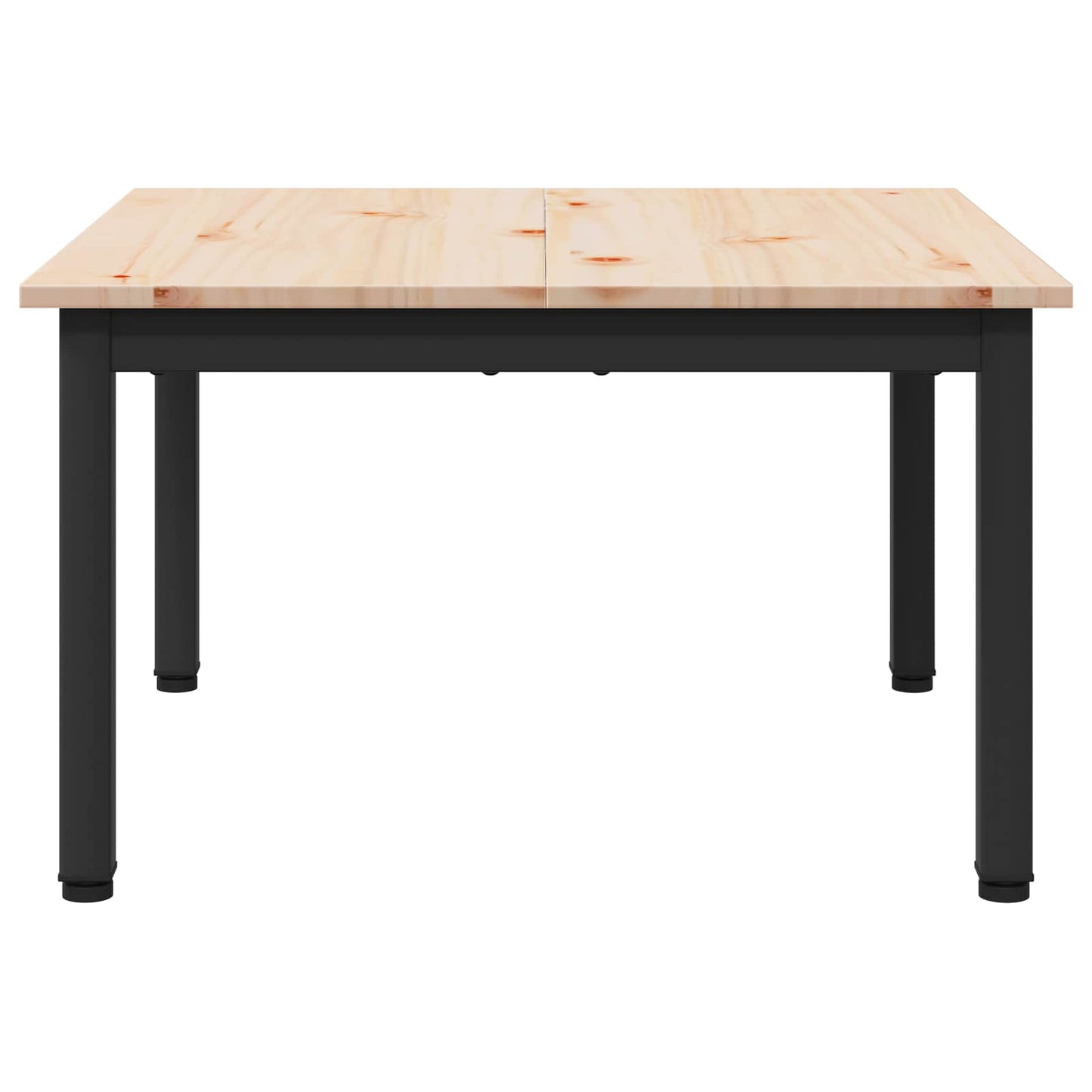 Tavolino da salotto Naturale 60 x 60 x 36 cm Pino massello