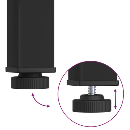 Tavolino da salotto Naturale 80 x 80 x 45 cm Pino massello