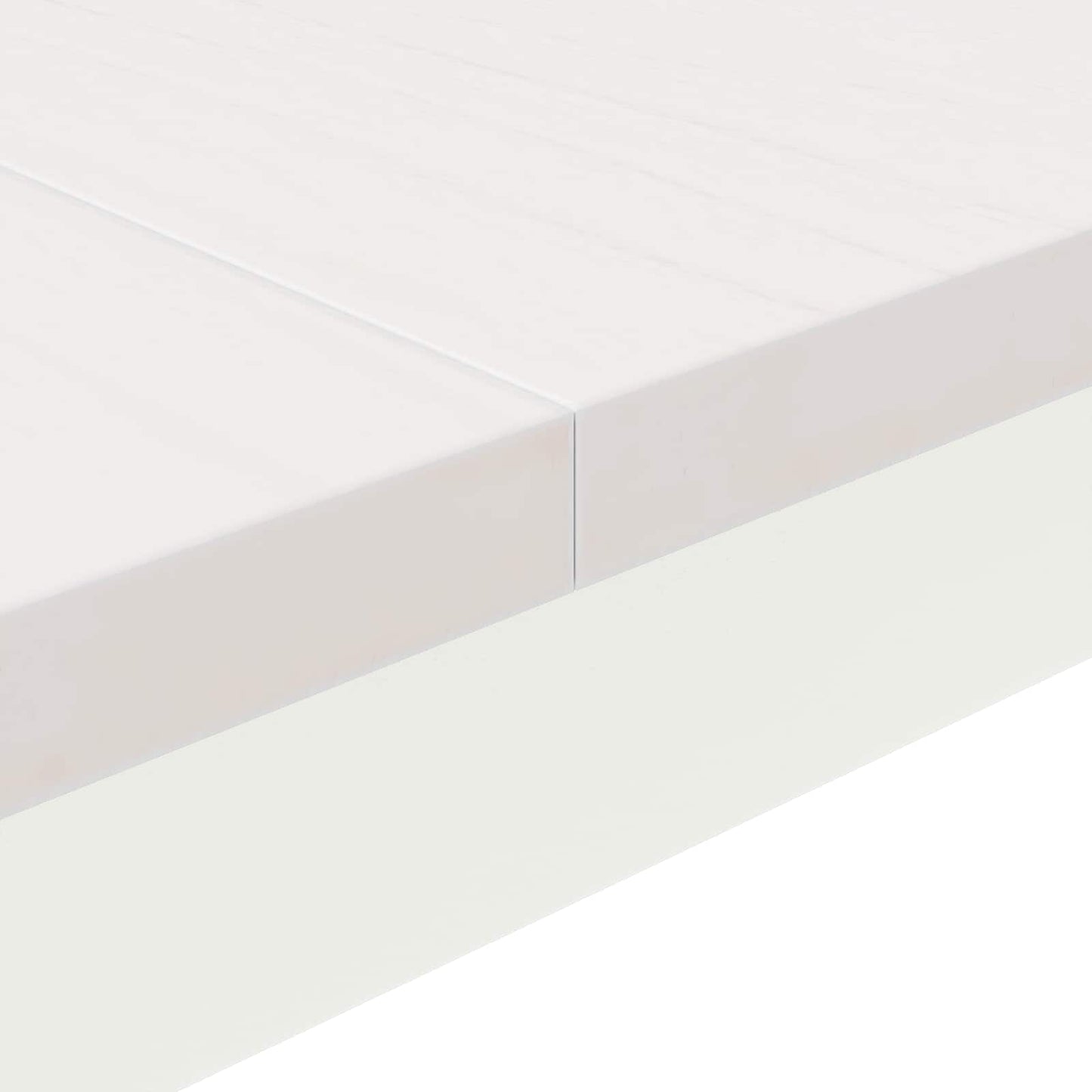 Tavolino da salotto Bianco 80 x 80 x 45 cm Pino massello