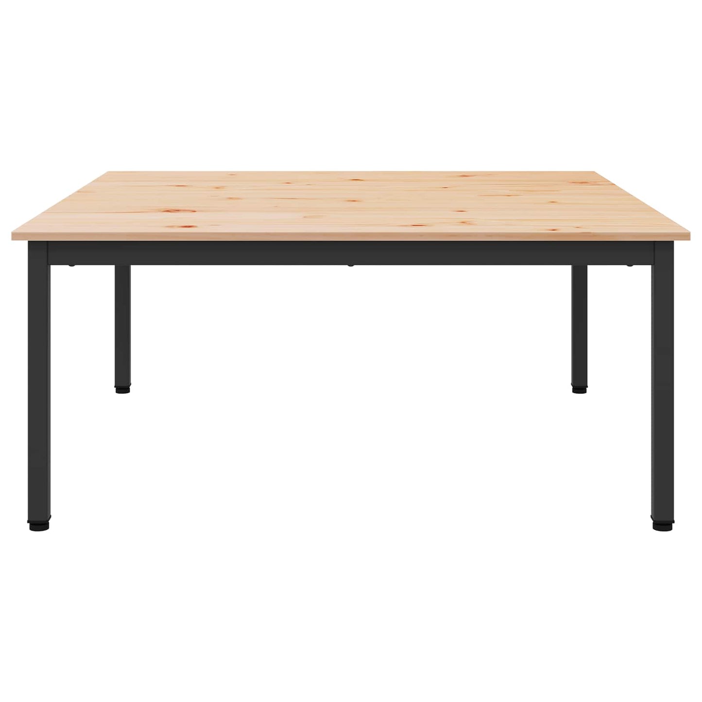 Tavolino da salotto Naturale 100 x 100 x 45 cm Pino massello | homemem39