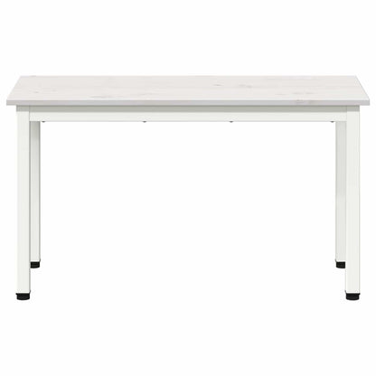 panchina Bianco 80 x 35 x 45 cm Pino massello