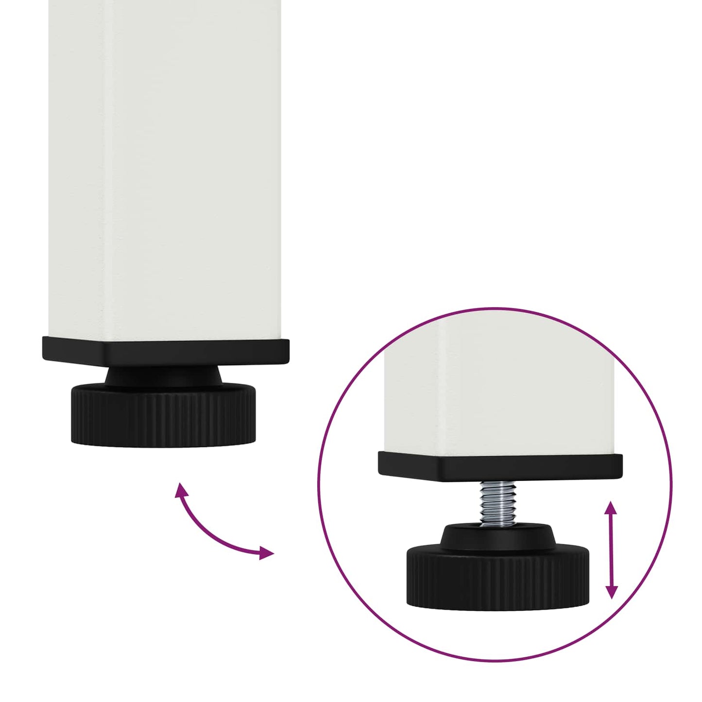 panchina Bianco 80 x 35 x 45 cm Pino massello