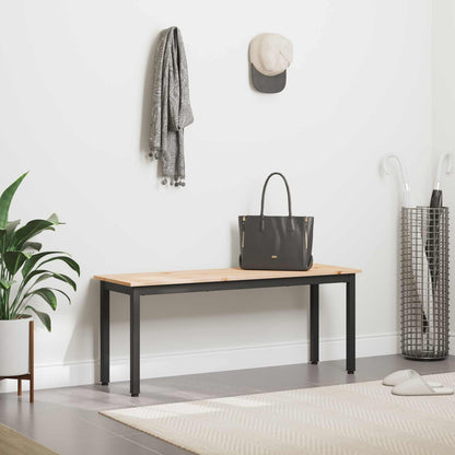 panchina Naturale 110 x 35 x 45 cm Pino massello