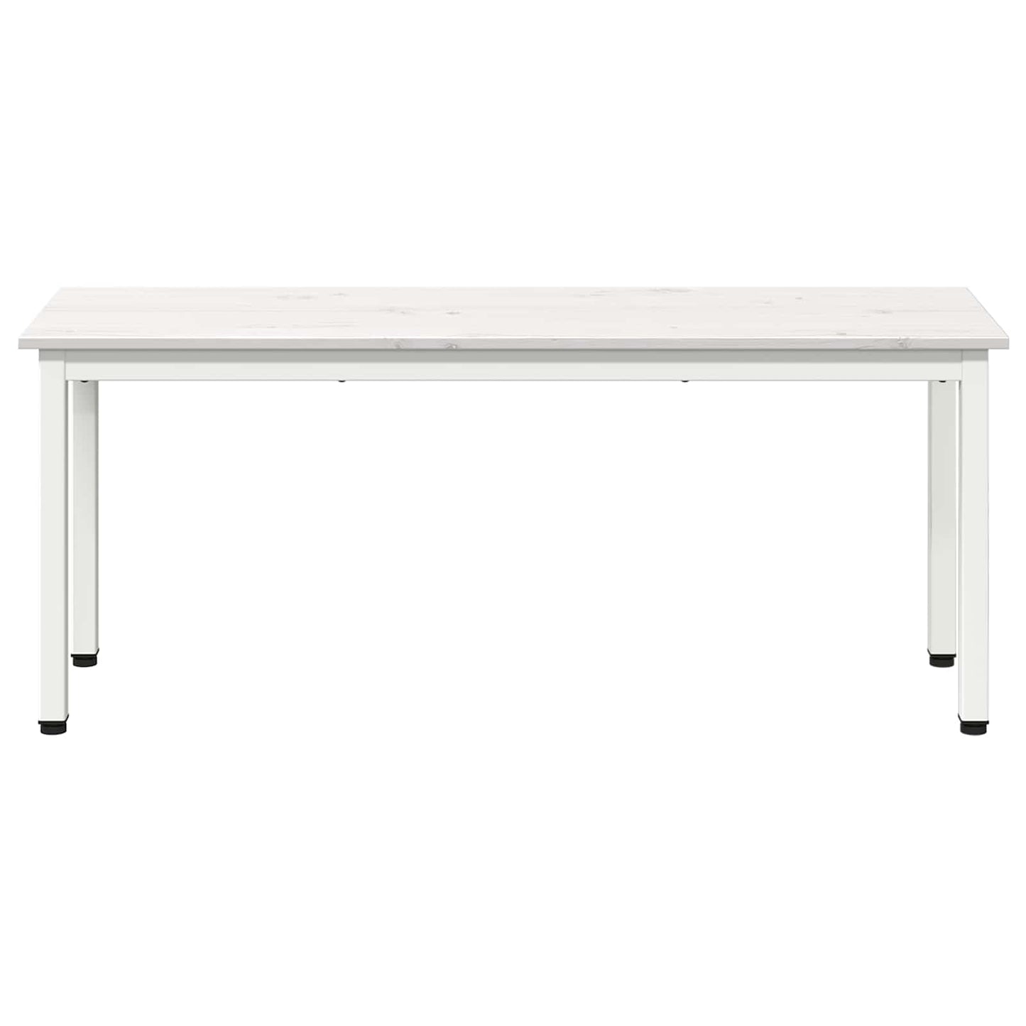 panchina Bianco 110 x 35 x 45 cm Pino massello