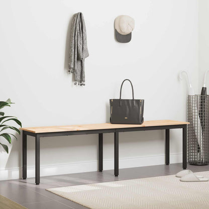 panchina Naturale 160 x 35 x 45 cm Pino massello