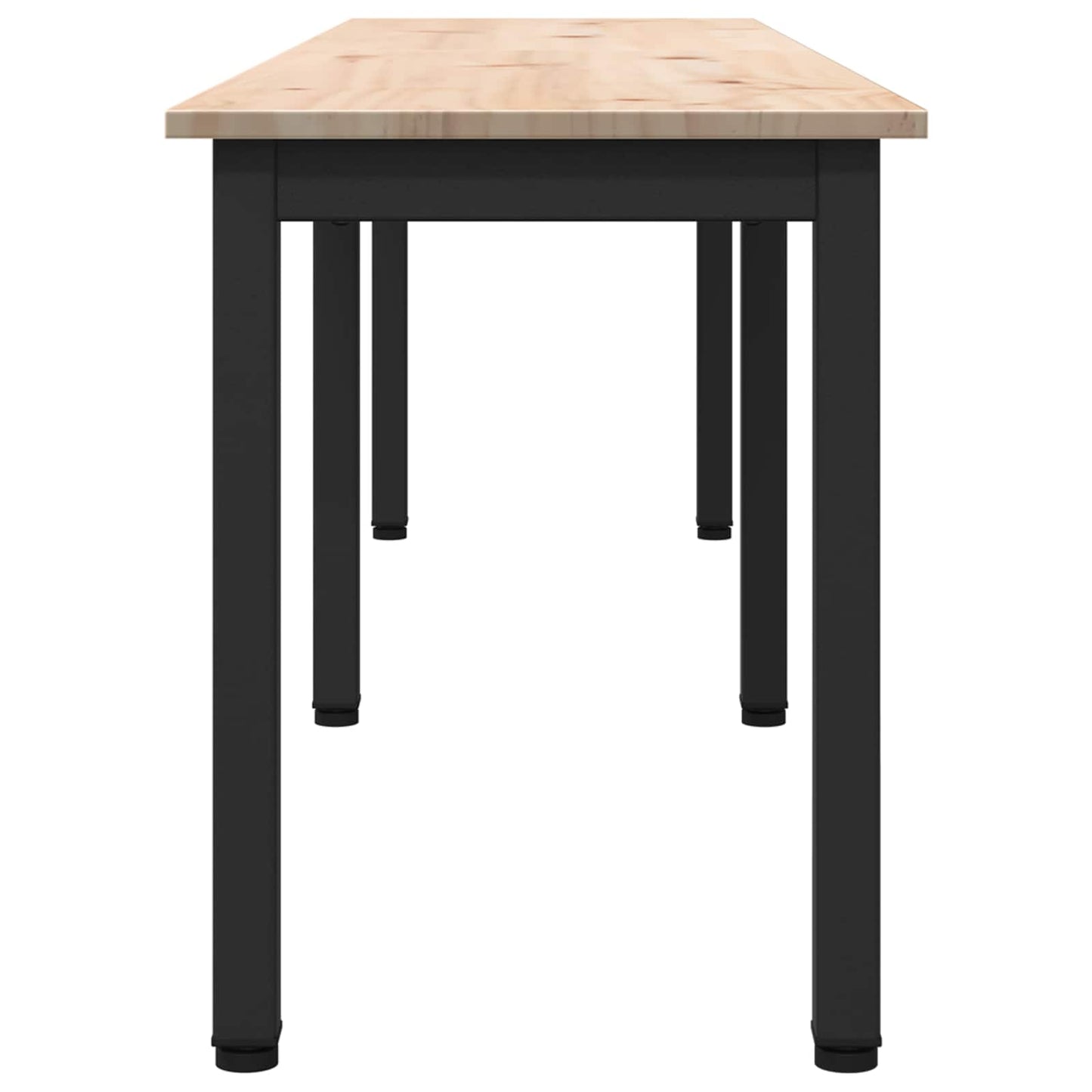 panchina Naturale 160 x 35 x 45 cm Pino massello