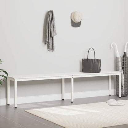 panchina Bianco 200 x 35 x 45 cm Pino massello